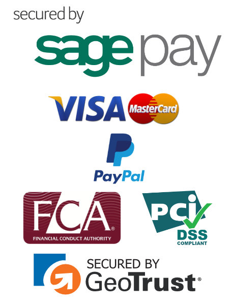 Paypal Payment, Visa, Mastercard, BACS
